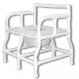 Bariatric Bedside Commode Chair Extra Wide Duralife